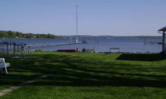 Bemus Point Cottage | Chautauqua Lakefront Cottage with Boat Dock