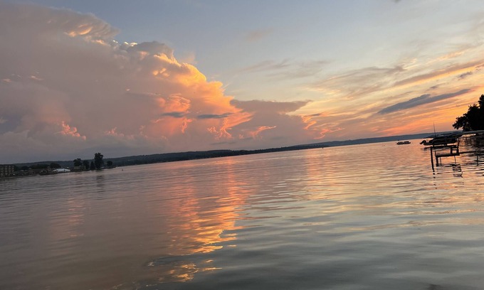 Jamestown Cottage | Chautauqua lakefront cottage on secluded drive. Private dock for renters use.