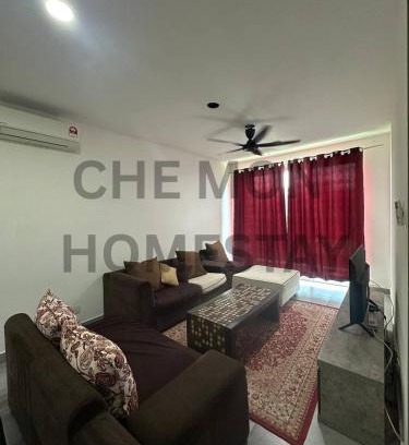 Pusat Komersil Lee Ling Apartment | Che Mon Homestay