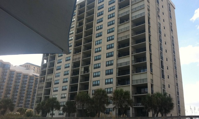 Arcadian Shores Condo | Check This One Out! Best Location-Quiet And Nice Wide Beach-Direct Ocean Front