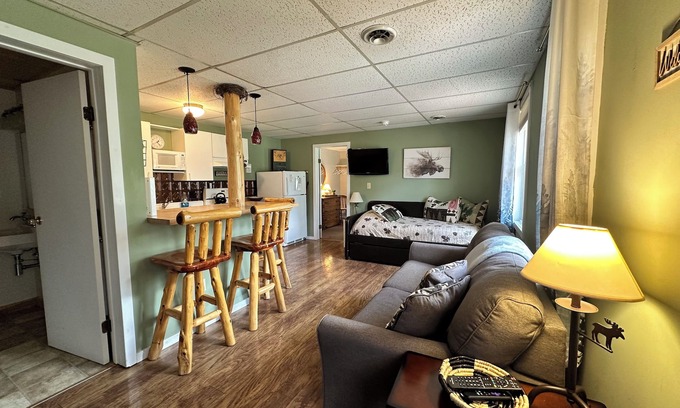 Old Forge Cottage | Cheerful 1-Bedroom with king size bed. Close to everything!