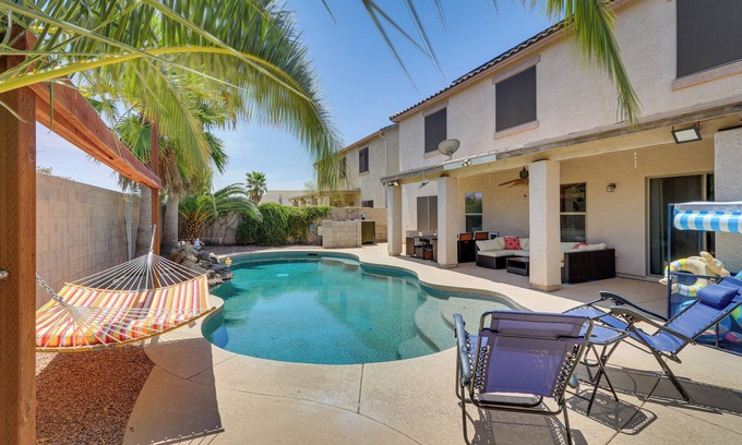 Maricopa House | Cheerful Maricopa Gem w/Home Theater & Game Room!