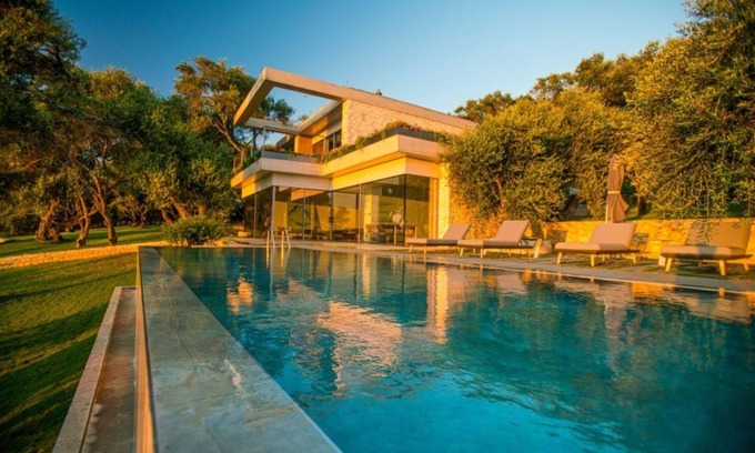 Pentati Villa | Chef included by Fantasia Villas: Villa Olives in the Sea in Corfu