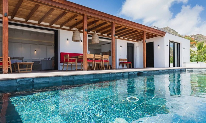 Anse du Grand Cul-de-Sac Villa | Chef included by Fantasia Villas: Villa Belharra Lagon