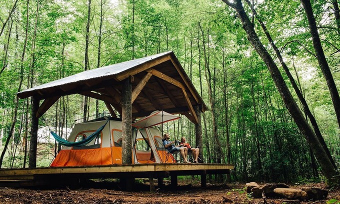 Brevard Other | CHERRYFIELD LUXURY GROUP CAMPGROUND IN BREVARD NC (Pavillions 3 & 4)