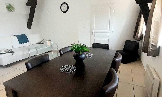 Azay-le-Rideau Apartment | Chez Benjamin -> 5-person apartment in Azay le Rideau
