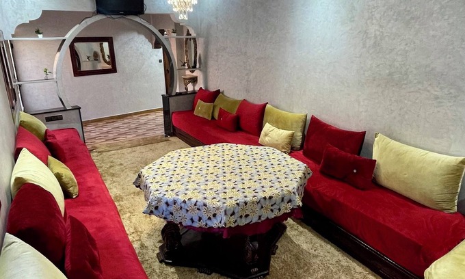 Beni Mellal House | Chez Seltana clean and spacious rental house near Ain Asserdoun + Wifi