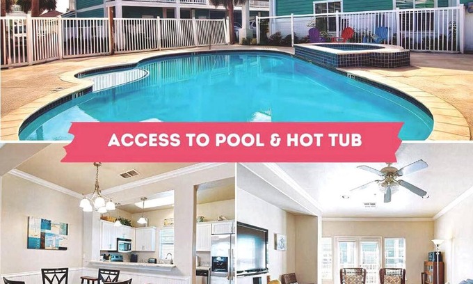 Port Aransas House | Chic 3 BR Home With Pool and Hot Tub