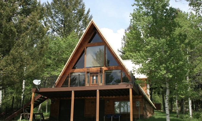 Star Valley Ranch Cabin | Chic A Frame in Star Valley WY