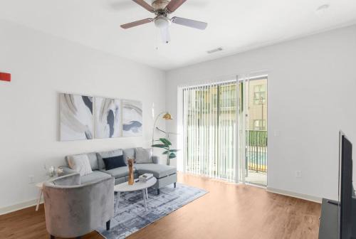Five Points South Apartment | Chic and Newly Furnished 1Bedroom Gem with Sleek Amenities