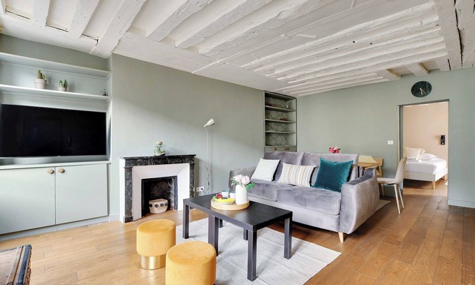 Arts-et-Metiers Apartment | Chic apartment -1BR/4P- Haut Marais/République