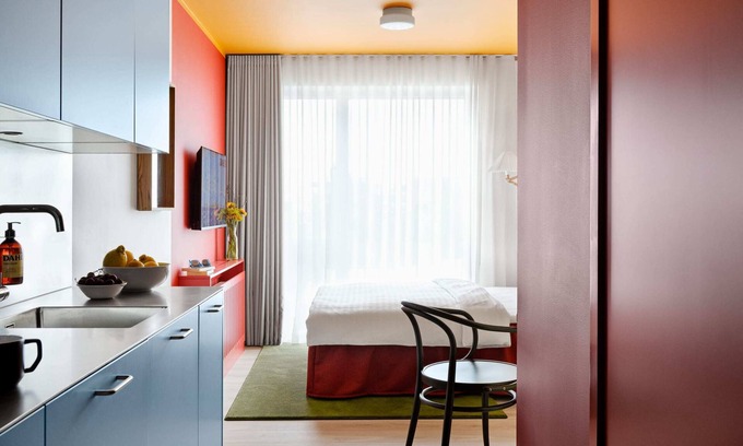 Amager Apartment | Chic, colorful studio for 2 in Amager