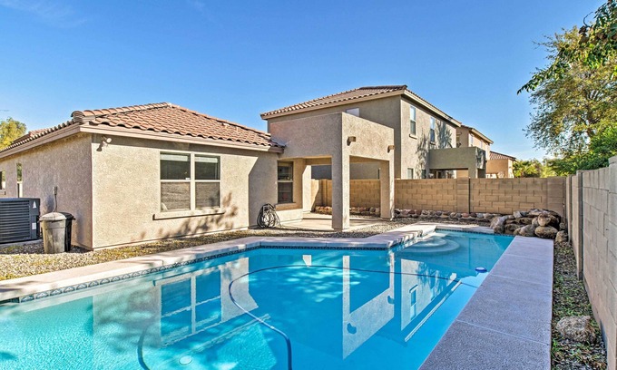 Sheely Farms House | Chic Home w/Patio & Pool - 12 Mi to Dtwn Phoenix!