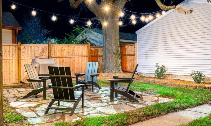Babe Denny House | Chic Indianapolis Home with Patio Less Than 2 Mi to Downtown