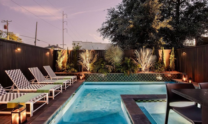Saint Thomas Development House | Chic NOLA Home | Heated Pool & Spa