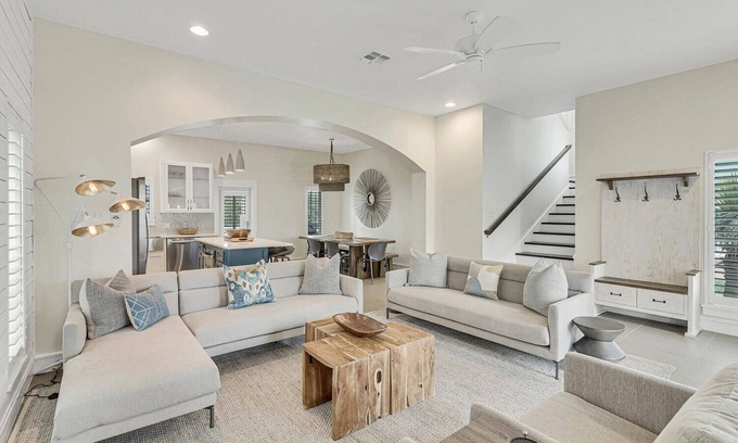 Cinnamon Shore House | Chic, Pet Friendly Home w/Fenced-In Yard & Access to Resort-Like Amenities