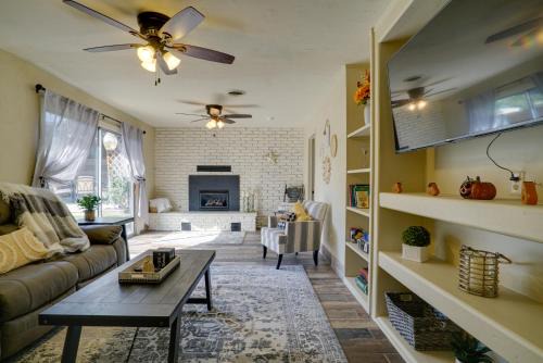 Tyrone House | Chic Silver City Getaway with Patio and Gas Grill