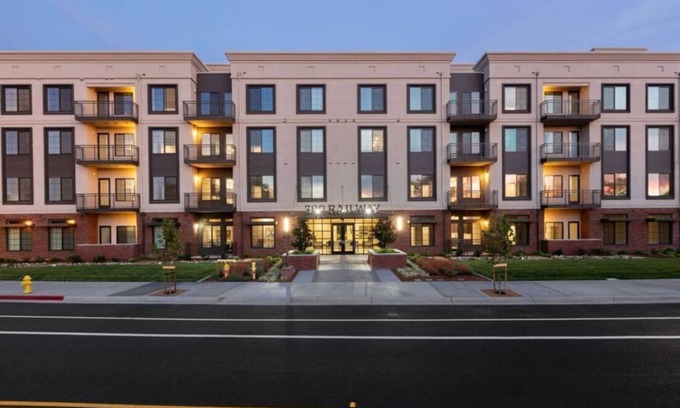 Downtown Condo | Chic Urban Living w Pool & Fire Pit at 300 Railway