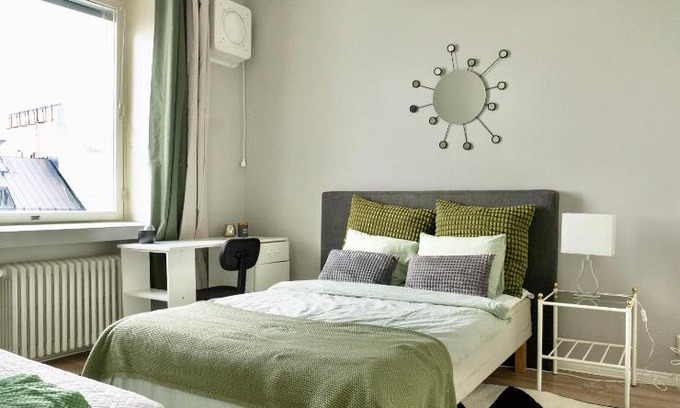 Toolo Apartment | Chic Urban Oasis at Helsinki Activity Center