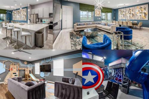 Loughman Villa | Chic Villa with Fashionista BR, Theater & Game Loft