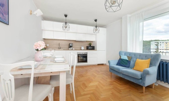 Sopot Apartment | Cieszyńskiego 10 | Elegant apartment | Balcony