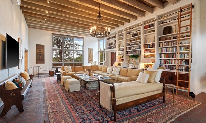 Santa Fe House | Cinco Chimineas - Heated Indoor Pool