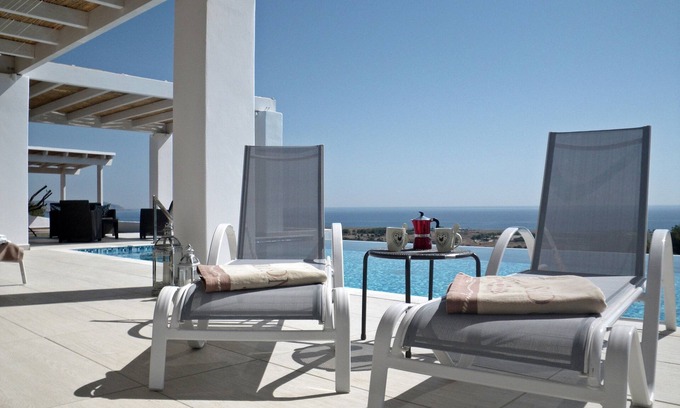 Kalathos Villa | Cinzia Villa with panoramic views close to Lindos