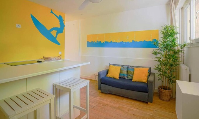 Antigone Apartment | CITY BEACH - T2 proche centre ville - PARKING