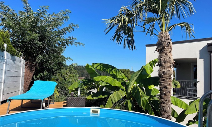Boxberg Apartment | City Chillout Heidelberg, exclusive apartment with pool and sauna