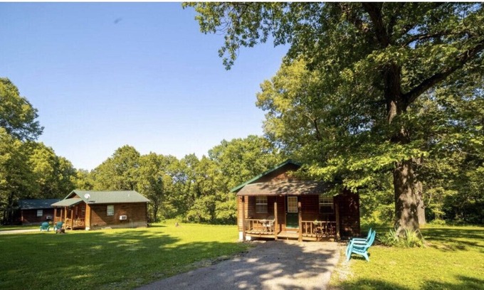 Harrison Cabin | “City Close and Country Quiet” Lovely Little Cedar Cabin on 18 Acres!