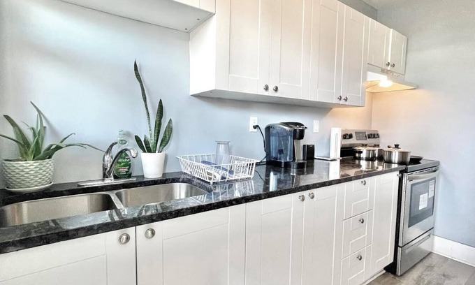 Walkerville Apartment | City Living Perfected: Spacious 1-Bedroom haven 5 min from the Riverside!