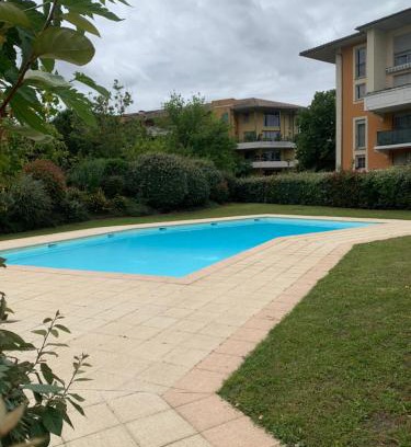 Trois Cocus - Borderouge - Croix-Daurade - Paleficat Apartment | City Rose T2, Climatisation,parking privé, piscine, wifi , tout confort