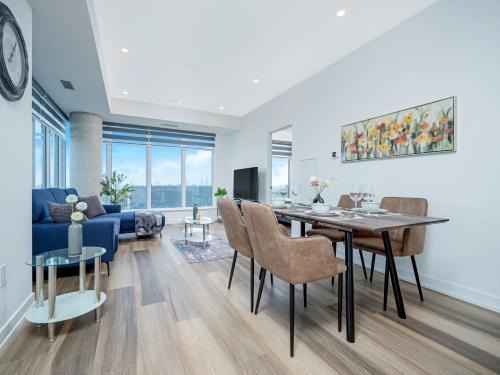 Kitchener Apartment | City View 1BR Condo - King Bed & Private Balcony