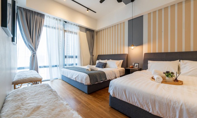 Kuala Lumpur City Centre Apartment | CityView Near KLCC 6pax 5min to Monorail | Netflix