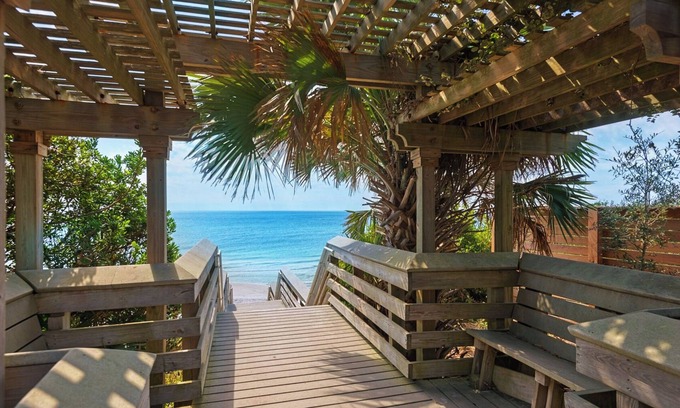 Seagrove Beach House | Classic Beach Home With Heated Private Pool - Sleeps 9