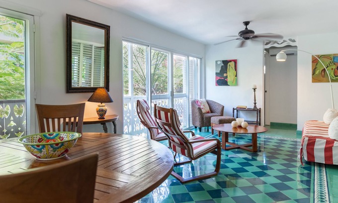 Downtown Condo | Classic Caribbean suite at the Plantation house! Family and pet friendly