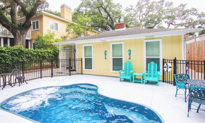 Saint Simons Island House | Classic Island beach house just steps from the ocean - The Salty Seahorse