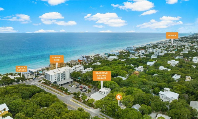 Seagrove Beach House | Classic Seagrove Cottage One Block from 30A Beach Access