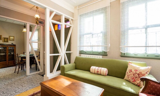 Balat Apartment | Classy Duplex Apartment w Balcony Near Golden Horn