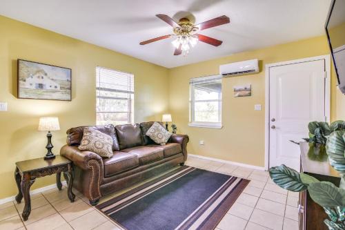 San Benito House | Classy San Benito Vacation Rental with Chiminea!