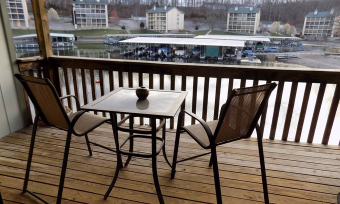 Village of Four Seasons Condo | Clean and updated 1 bedroom 1 bathroom LAKEFRONT!