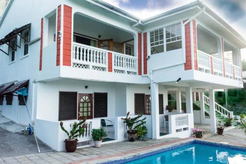 Rodney Bay Apartment | Cleopatra Villas - Sea View