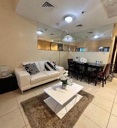 Jumeirah Lake Towers Apartment | Click Stay - JLT - Studio & Balcony Lakes view Entire Apartment -JN