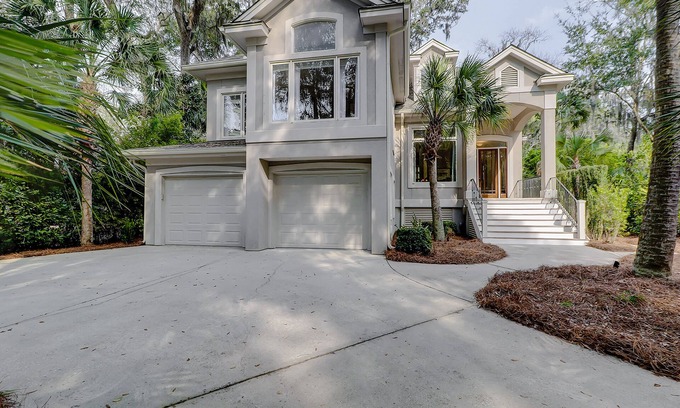 Palmetto Dunes House | Close to beach, pickleball, tennis & golf with private pool, & hot tub