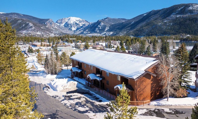 Grand Lake Condo | Close to Downtown Grand Lake, Fireplace, Firepit, Wraparound Deck with Panoramic Views