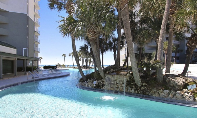 Long Beach Condo | Closest 1 bedroom to Lagoon Pool! Free Beach Chairs!