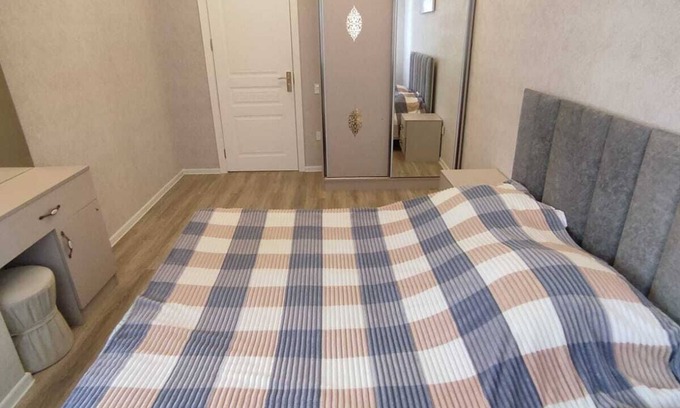 Sumqayit Apartment | Coastal 2 Bedrooms, 2 Balcones, AC, Wi-Fi, Sumgait Boulevard Park