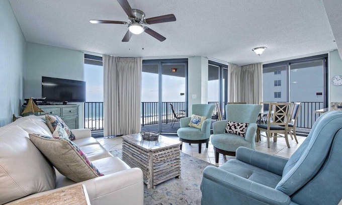 Orange Beach Cottage | Coastal Bliss at Phoenix VI 801 Your Orange Beach Getaway Gulf Front by Prickett Properties