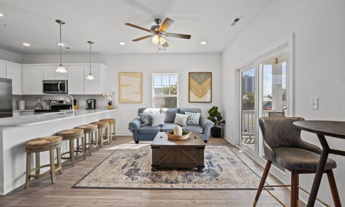 Myrtle Beach House | Coastal Charm 4 Bedroom Pool Home 1 Block from the Ocean and .2 Miles from the Boardwalk!