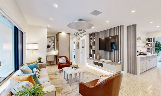 North Corals House | Coastal Chic Escape: Modern Oasis in Oakland Park